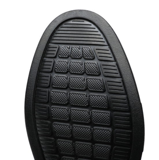 British Korean Style Men's Leather Shoes Black color