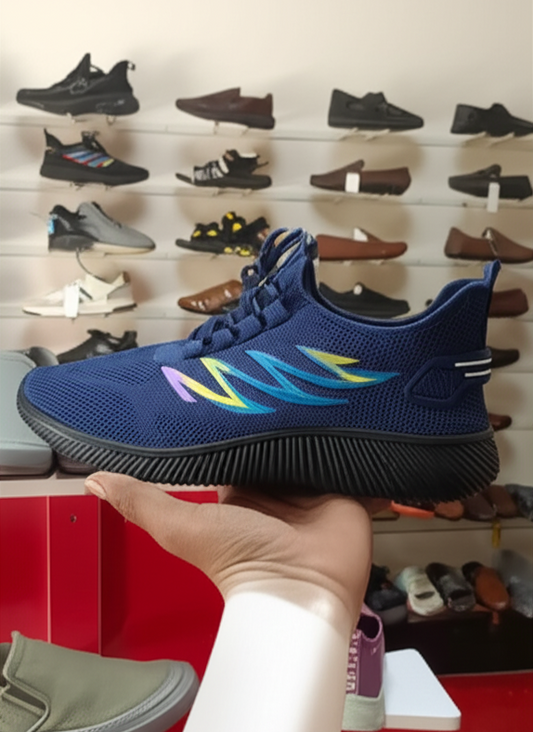 Blue color sneakers keds