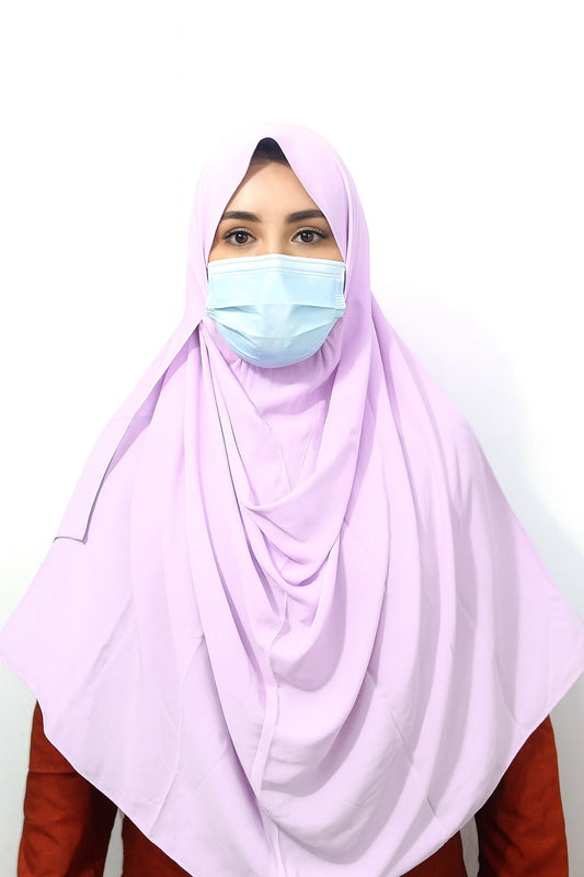 Ready Hijab- Light Purple Color