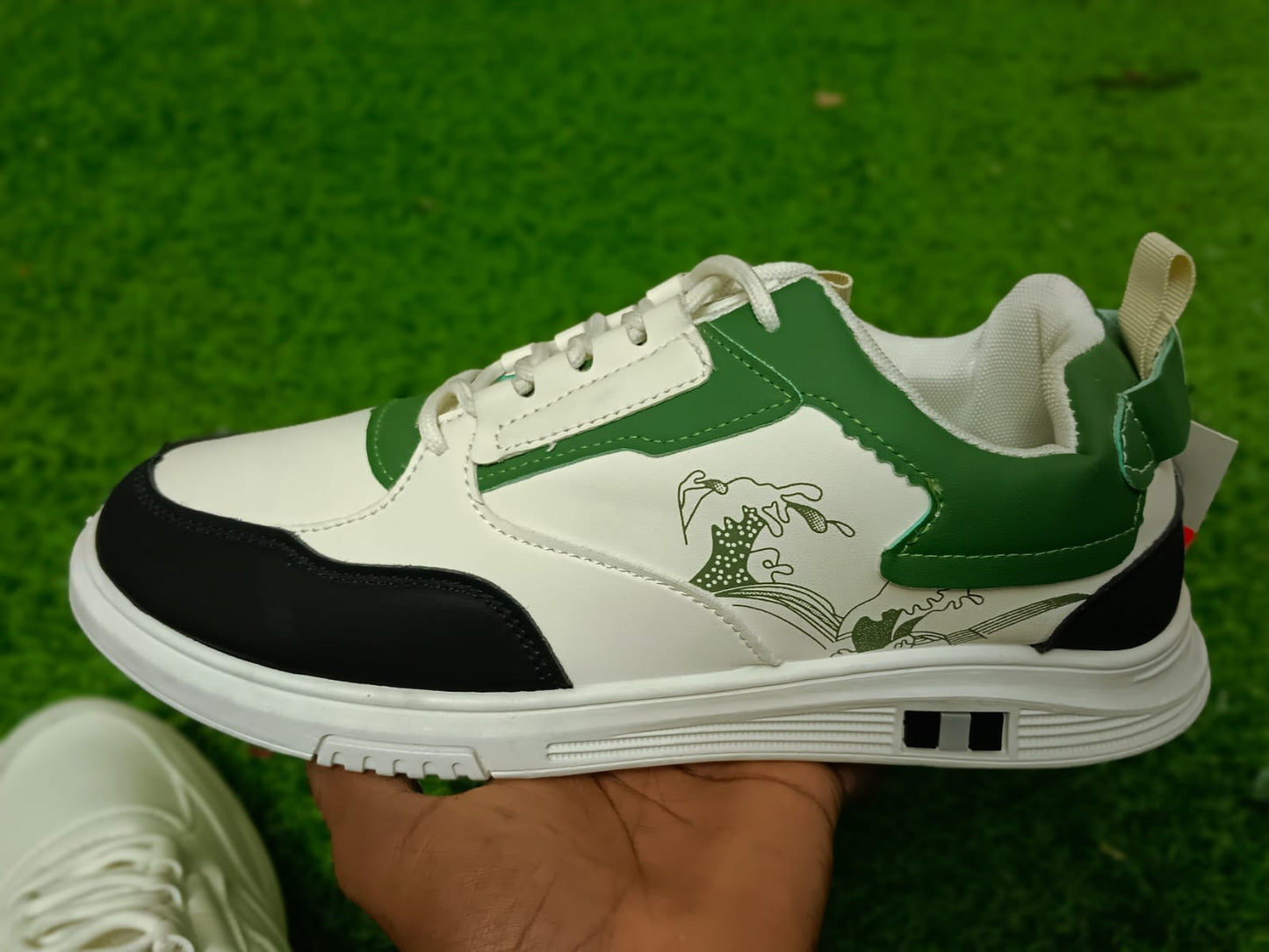 Fashion Keds Green white