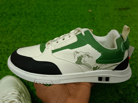 Fashion Keds Green white