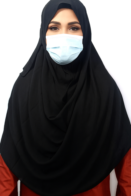 Ready Hijab - Black Color