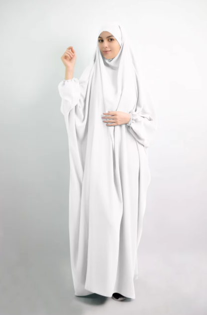 Prayer Long khimar White color